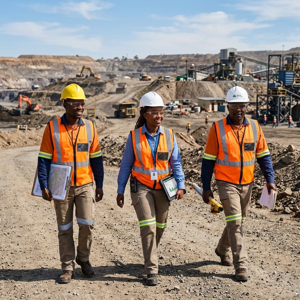 Industrial Site Workers